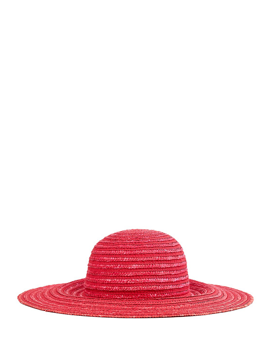 Шляпа плетеная с широкими полями