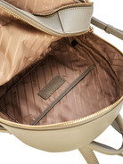 Рюкзак кожаный с двумя отделениями на молнии - фото 5