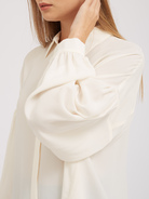 Блуза удлиненная ассиметричного кроя - фото 2
