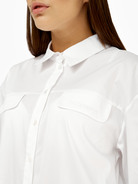 Блуза с декоративными разрезами по бокам - фото 2