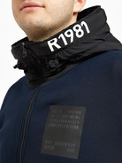 Куртка спортивная с логотипом и капюшоном - фото 2