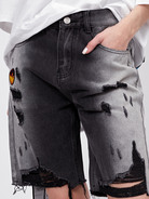 Шорты джинсовые винтаж - фото 2
