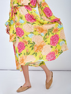 Платье с цветочным принтом - фото 4